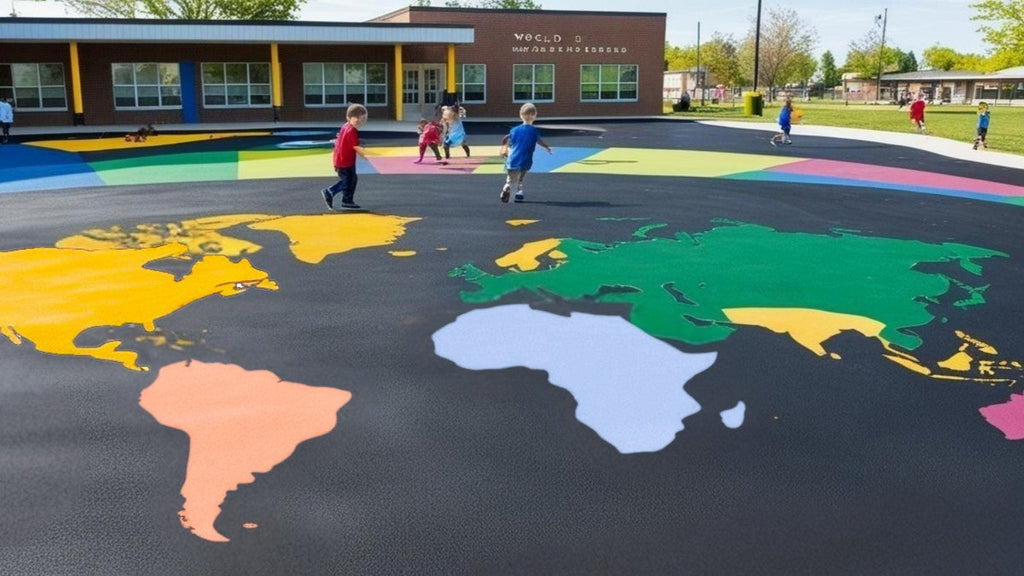 Educational Fun with Playground Stencils!