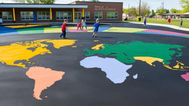 Educational Fun with Playground Stencils!