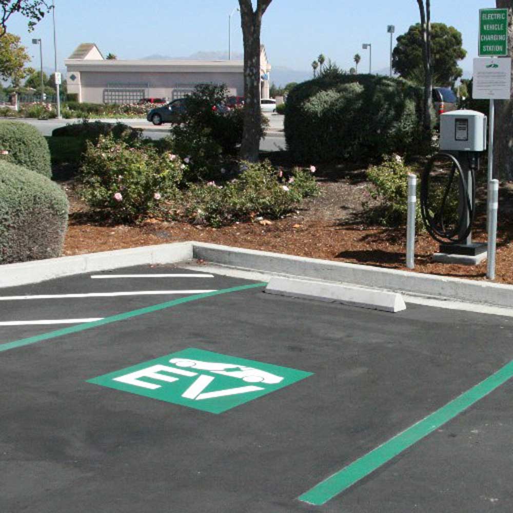 Electric Vehicle Signs Stencils
