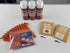 12 Gyro Cut Pro's, 6 Mediume Cut Blades, 6 Deep Cut Blades and 3 cans adhesive spray