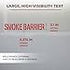 Fire Wall Stencil - 7 Piece Kit: Comply with Fire Codes Efficiently