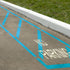 ADA Parking Lot Striping Stencil | Access Aisle for Handicap Parking