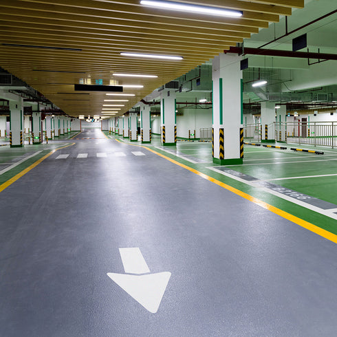 Arrow Parking Lot Stencil