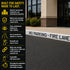Highlights for the No Parking-Fire Lane Stencil