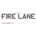 Fire Lane Stencil 12" Measurements