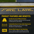 Highlights for the Fire Lane Parking Lot Pavement Stencil
