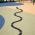 Zig Zag Playground Stencils