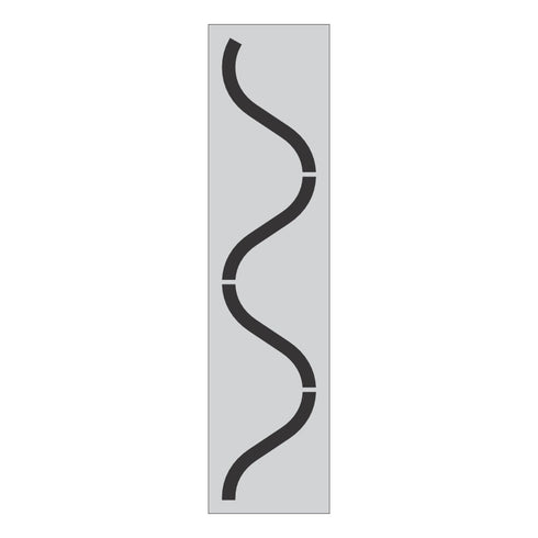 Zig Zag Playground Stencils