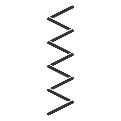 Zig Zag Playground Stencils