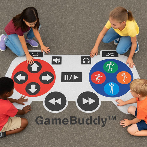 Game Buddy Game Controller Playground Stencil