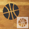 Basketball Stencil