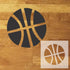 Basketball Stencil