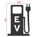 EV Charging Station Pump Stencil 36" Measurement