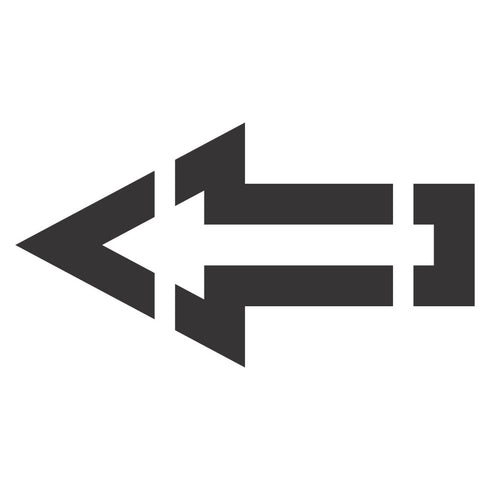 Walmart 45 inch Straight Arrow Stencil