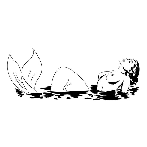 Graffiti Pop Art Mermaid 3 by Gray Gardens