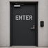 Enter Sign Stencil