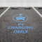 EV Charging Only Stencil