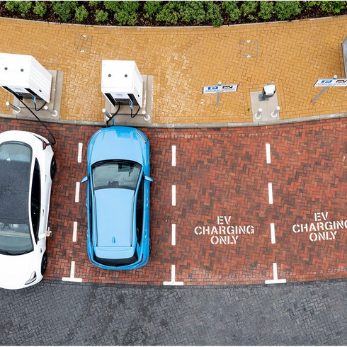 EV Charging Only Stencil 1