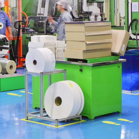 Footprint/ Shoe Print Warehouse Safety Stencil