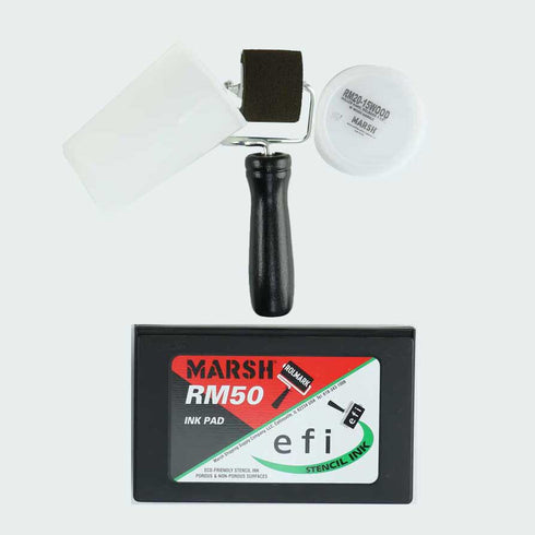 1.5" Wide Ink Roller and Ink Pad Kit - Buy yours today!