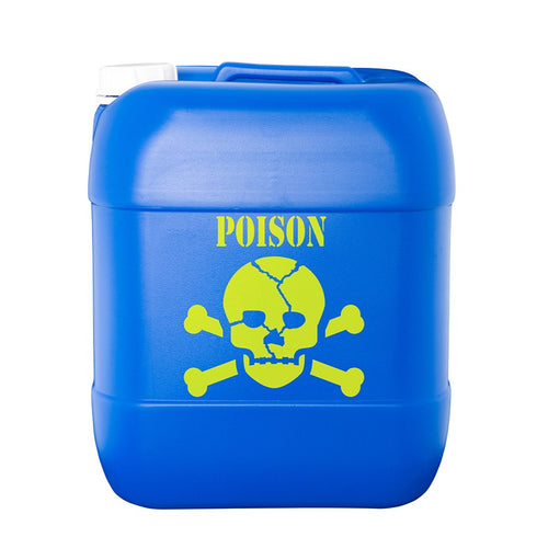 Poison Safety Symbol Stencil