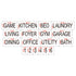 Residential Home Room Marking Stencil Set