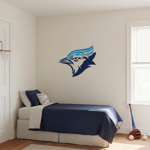 Blue Jays Mascot Athletic Stencil by Stencil Ease