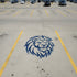 Lions Mascot Athletic Stencil by Stencil Ease