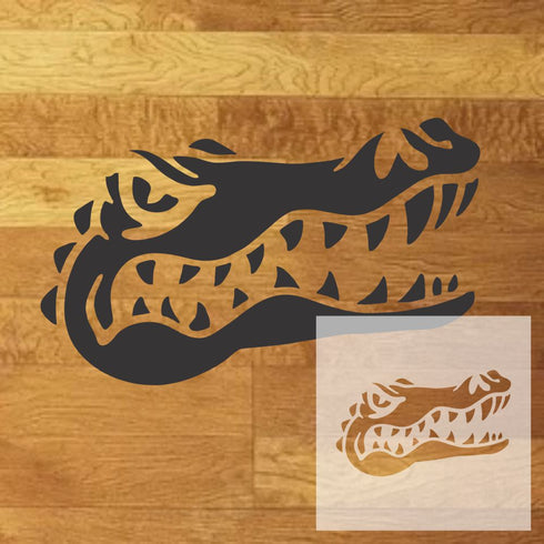 Gators Mascot Stencil