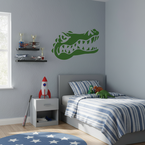 Gators Mascot Stencil by Stencil Ease