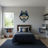Husky Mascot Stencil by Stencil Ease