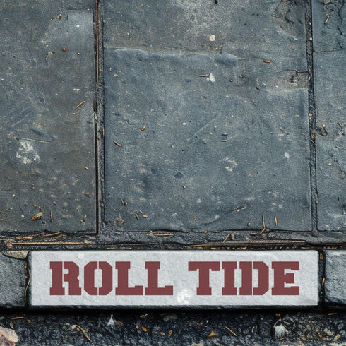 Roll Tide Curb Painting Stencil