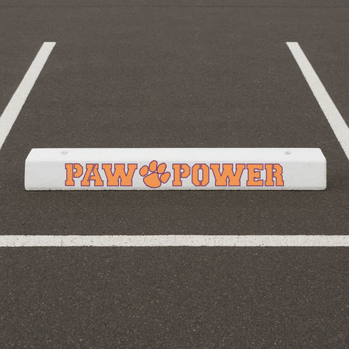 Paw Power Curb Painting Stencil