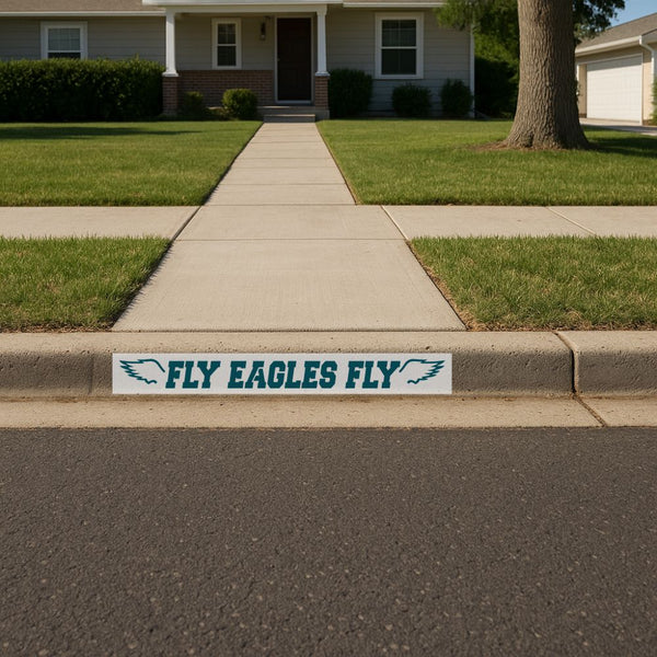 Fly Eagles Fly Curb Painting Stencil