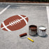 Football Parking Space Stencil