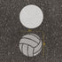 Volleyball Parking Space Stencil