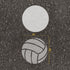 Volleyball Parking Space Stencil