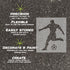 Details about the men's soccer player silhouette parking space stencil.