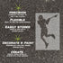 Details about the men's lacrosse player silhouette stencil.
