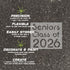Details about the 'Seniors Class of '26' stencil.