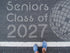 Neon Class of Parking Space Stencil