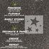 Details about the Stars parking space stencil.