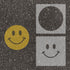 Smiley Face Parking Space Stencils