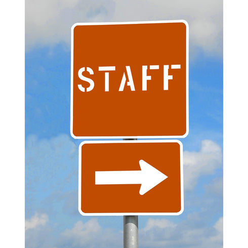 STAFF School Safety Stencil