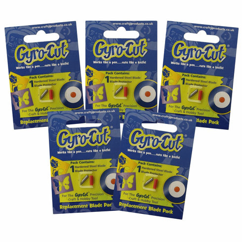 Gyro-Cut Replacement Blades - 5 pack for Regular Gyro-Cut Tool. Stock up today!