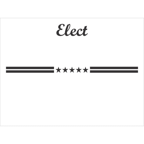 How to create a custom sign for Elections and Voting Events