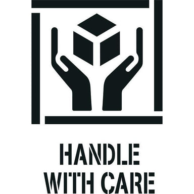 Handle with Care Freight Marking Stencil