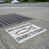No Dumping Drains to Sound Storm Drain Stencil