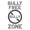 Bully Free Zone School Safety Stencil