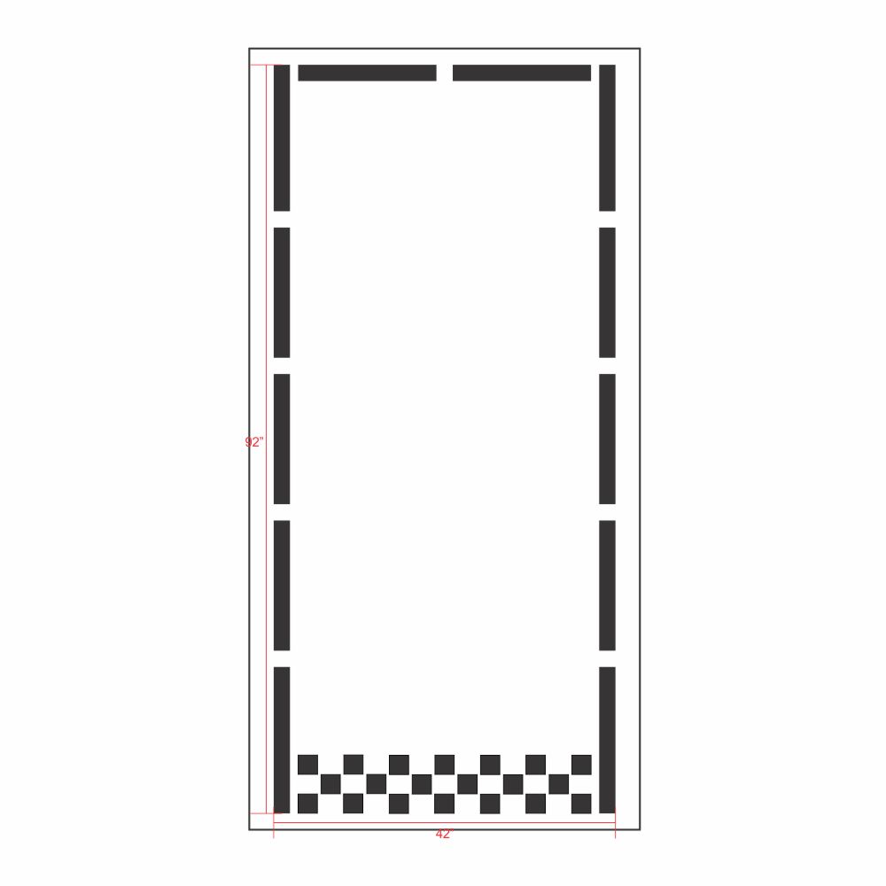 playground scholl home driveway game play kit stencils